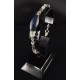 Bracelet Argent 925, Quartz rutile et Lapis-Lazuli