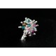 Bague Argent 925 Grappe Cristal de Swarovski