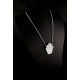 Collier Cupcake Argent 999 sur Chaîne Argent 925