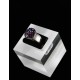 ague Argent 925, Cristal de Swarovski Vert Violet et Rose