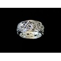 Bague Large Filigrane Argent 999