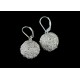 Boucles d'oreille Perles filigranes Argent 999