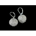 Boucles d'oreille Perles filigranes Argent 999