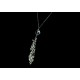 Collier Indescriptible Argent 999 et Cristal de Roche