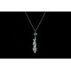 Collier Indescriptible Argent 999 et Cristal de Roche