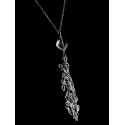 Collier Indescriptible Argent 999 et Cristal de Roche