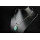 Collier Gold Filled, Améthyste, Apatite et Howlite Turquoise